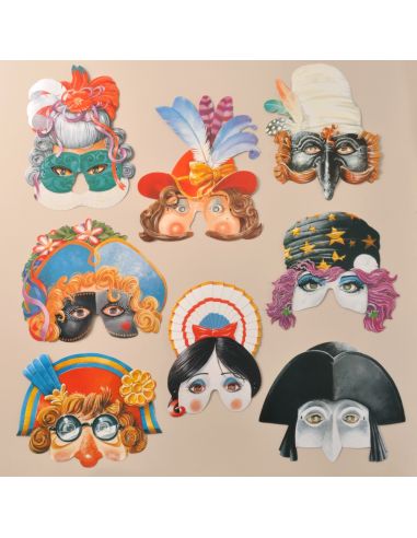 Máscaras Vintage Venecianas