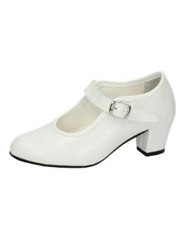 Zapatos Flamenca Blancos
