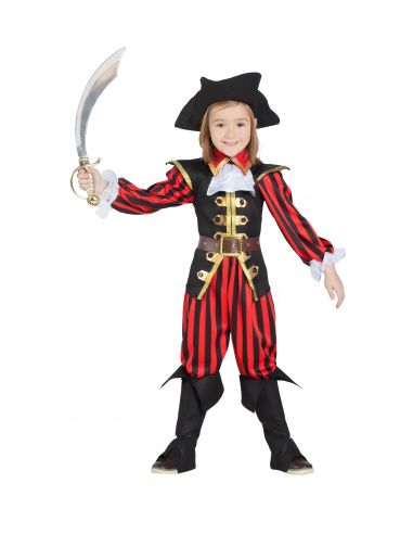 Disfraz de Pirata Rayas infantil