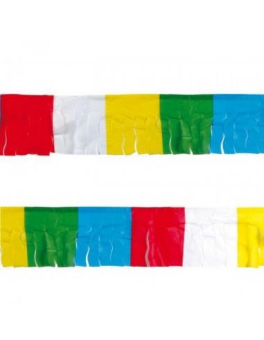 Banderines de plástico multicolor